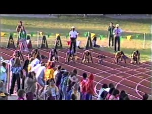 1982 NCAA D2 100 Meter Dash Championship