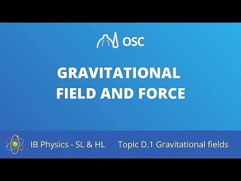 Gravitational fields and force [IB Physics SL/HL]