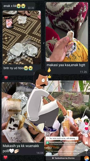 selain itu, sangat menerima kritik dan saran agar memperbaiki mini produk kita ini😗😉#barbis #icecreamsandwich #padangsidimpuan #icecream #dessert