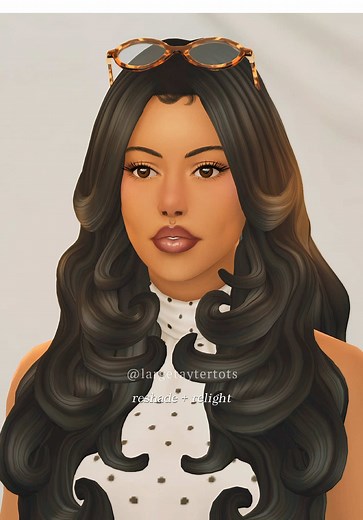 The Sims 4 Blonde Reshade Preset by LargeTayterTots