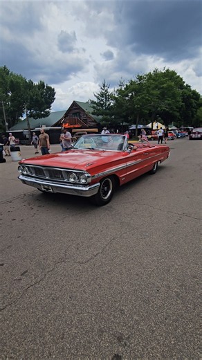 1963 Ford Galaxie 500 Convertible at Back to the 50s 2026 #automobile #classiccars #classic #ford