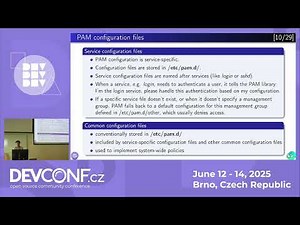 Linux-PAM demystified - DevConf.CZ 2025