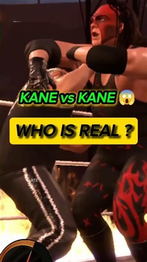 Kane vs Kane 😱 Who Is The Real Monster? #shorts #wwe2k26