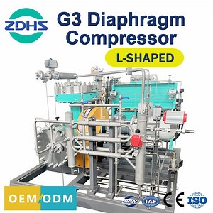 [Hot Item] Variable Frequency Explosion-Proof High-Pressure H2 Compression Hydrogen Diaphragm Compressor G3