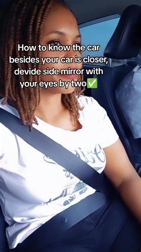 Using Side Mirrors to Judge Car Proximity