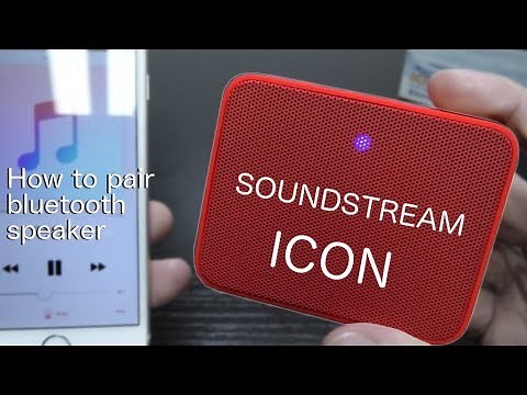How to pair wireless bluetooth speaker - SoundStream Icon