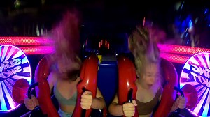 Lauren & Candace 2ride | Sunset Walk SlingShot