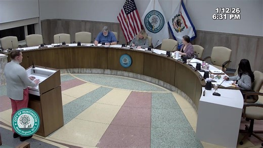 You are watching a live broadcast of the Recreation Committee Meeting for January 12, 2025. | City of Huntington, WV