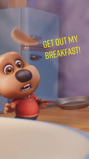 Energetic Morning Cooking with My Talking Tom Friends