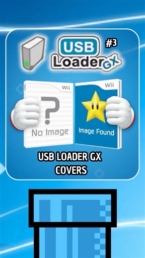 Carátulas Covers en USB Loader GX Wii #wii #nintendo #retro #feedshorts #tutorial #homebrew