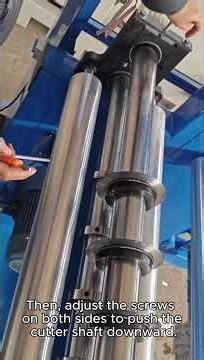 Paper Cutting Machine-How to adjust the cutting knife?