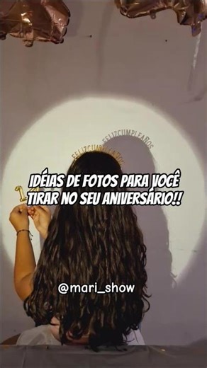 idéias de fotos para vocês tirar no seu aniversário!!#youtubeshorts #shorts #aesthetic