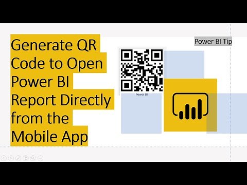 Generate QR Code to Open Power BI Report Directly from Mobile App