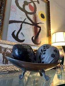 Hand-painted Coconut Art – Floral Design – Gloss Finish - Etsy