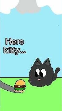 Here kitty, You can has cheeseburger #meme #cat #animation #shorts