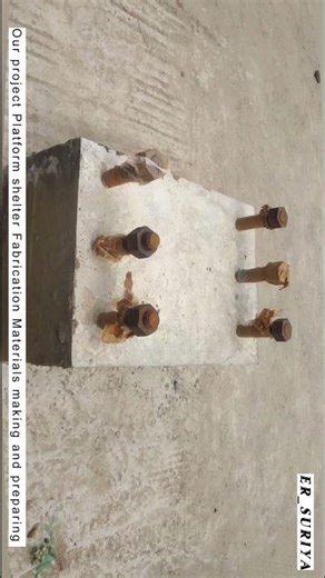 Our project Proposal Upgradation platform shelter Fabrication Materials Preparation. #construction