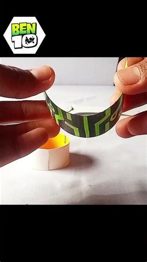 How to make this Ben 10 Alien Force Omnitrix with cardboard || #bigginers #diy #craft #ben10