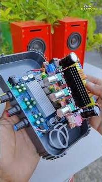Best Budget Class D Amplifier Board | TPA3116D2 Review #Shorts