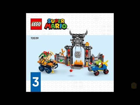 LEGO Super Mario 72039 – Complete Mario Kart: Bowser’s Castle Instructions! (Booklet 03 of 3)