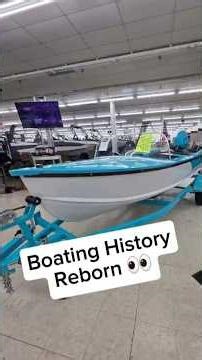 Boating History Re-Born! #aluminumboat #boating #motorsporttv #starcraft #lakelife #retro #antique