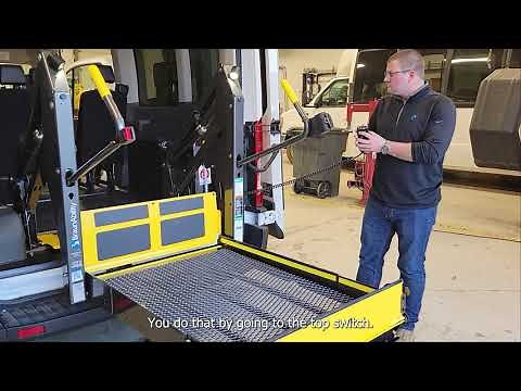BraunAbility Wheelchair Lift Operation | Davey Coach Sales