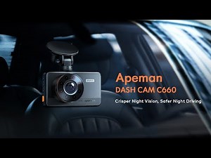 Apeman C660 Dash Cam ( This is a Must Have in 2020 ) Get one!