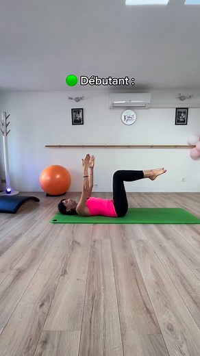 393 reactions · 41 shares | ✨ Figure du jour : le Double Leg Stretch...