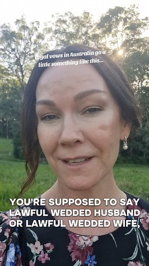 Legal wedding vows in Australia go a little something like this...make sure you get it right! #weddingsinaustralia #weddingvows #sunshinecoastcelebrant #weddingadvice #legalmarriage | Stacey - Sunshine Coast Celebrant