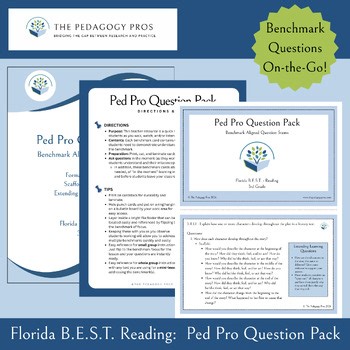 3rd Grade Ped Pro Question Pack: Florida ELA B.E.S.T Benchmarks