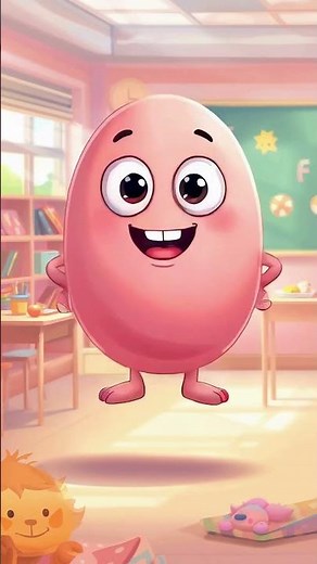 Oval Shape Song for Kids | Learn Shapes with TinyJoy Time #nurseryrhymes #toddlersongs #kidssongs