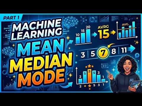 Machine Learning Basics: Mean, Median, and Mode Explained