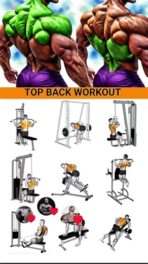Stop Having a Weak Back! Do These 9 Exercises 🏋️‍♂️#shorts #gym #fitness #reels #viral