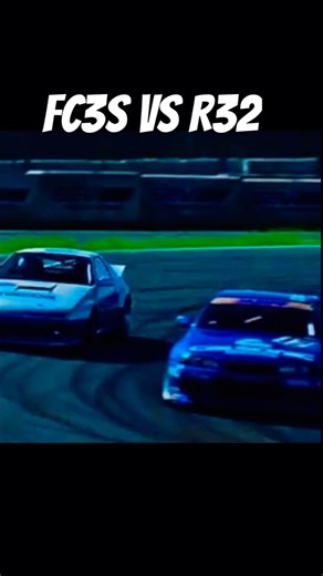 fc3s vs R32 #gt7ドリフト #gt7 #fc3s #r32gtr