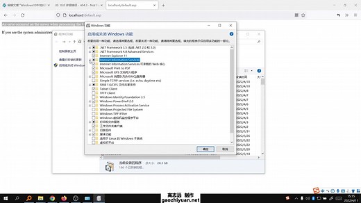 Windows10本地如何搭建ASP环境