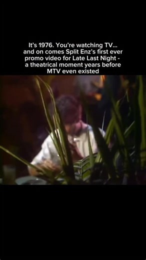 The year is 1976. You’re sitting in the lounge room, the TV hums to life, and suddenly — there they are. Split Enz, in full costume, performing Late Last Night. For many, this was the first time seeing the band beyond the record sleeve. Tim Finn as a 1950s crooner. Noel Crombie as a bartender. Mike Chunn, a little worse for wear at the bar. A cast of characters that felt like they’d stepped straight out of another world. What made it even more remarkable? This was Split Enz’s first-ever promotio