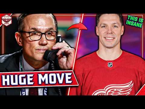 BREAKING: Red Wings make HUGE move... MORE Moves INCOMING