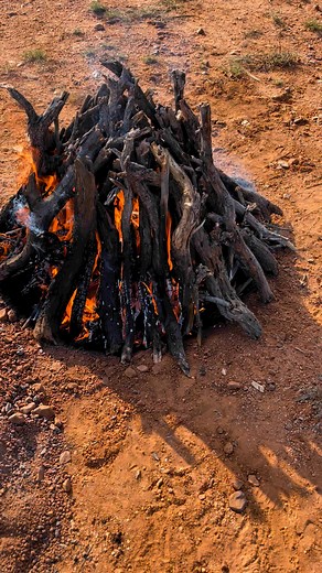 Firing day in spite of a rather stiff breeze. | Andy Ward's Ancient Pottery