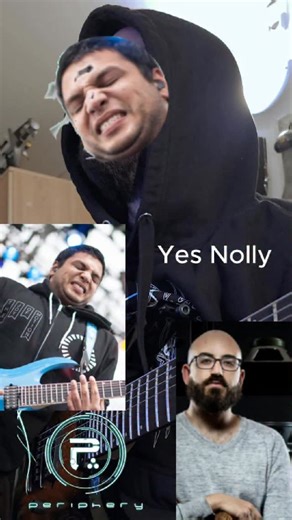 Mark on Instagram: "I loove @periphery I dont love trying to understand Periphery 😂 @nollyggd is a blessing sent upon us though 🙌 lets learn Make Total Destroy Slappies with him! Usually I just learn stuff by just playing by ear, but sometimes its cool to dive into the logic behind things. #guitar #guitarist #djent #metalmusic #7string"