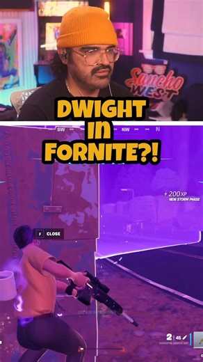 Dwight Shrute is OP in Fortnite #fortnite