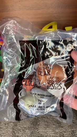 Brother Bear Happy Meal Toy #foryou #mysterytoytime #sundayfunday #toys #brotherbear #kids #weekendvibes #mcdonalds #happymeal #mcdonaldtoys #foryoupage #throwback #moose #bobblehead @McDonald’s @McDonald’s Corporate