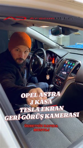 📱🚀 Opel Astra J’ye Tesla ekran farkı! Astra J kasa aracımıza ✅ Tesla tip multimedya ekran uygulaması gerçekleştirdik 🎶 Büyük ve dikey ekran tasarımı 🧭 Navigasyon, müzik ve uygulamalar tek ekranda 🚘 İç mekânda modern, premium görünüm 🛠️ Profesyonel montaj 🔌 Orijinal tesisata \u00100 uyum ✨ Teknoloji ve şıklık bir arada ⸻ #AracımDijital #OpelAstra #AstraJ #TeslaEkran #MultimedyaEkran AndroidMultimedya DijitalKokpit OtoMultimedya OtoAksesuar CarTech AraçTeknolojisi İstanbul Beykoz | Aracım D