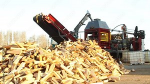 Machine à bois fendeuse bois de chauffage