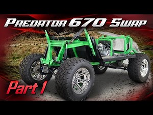 Predator 670 Swapped Yamaha G29 Golf Cart Build - Part 1
