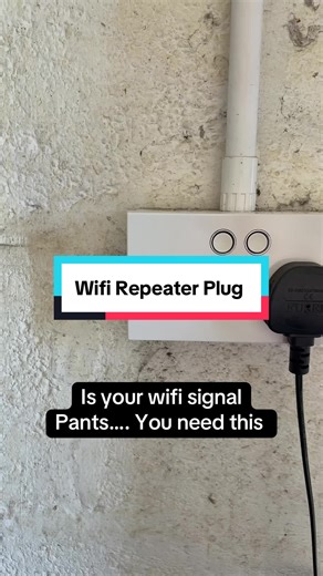 Enhance Your WiFi Coverage with This Repeater Plug