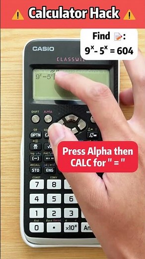 30秒用计算机秒解algebra equation！⏱️📐