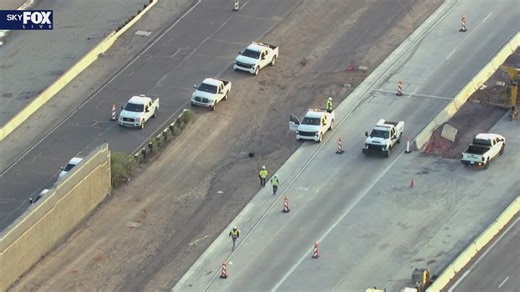 Pedestrian hit by car on Loop 101 on-ramp