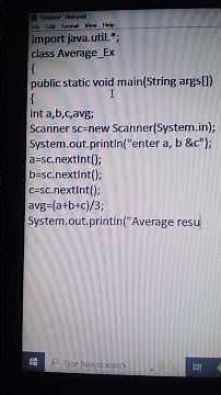 Java Average Program 👩‍💻 average of 3 numbers #coading #java #beginners #learnprogramming