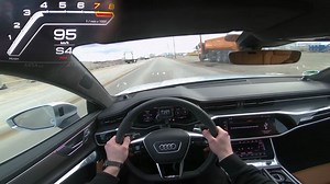 2020 奥迪rs7 极速路测