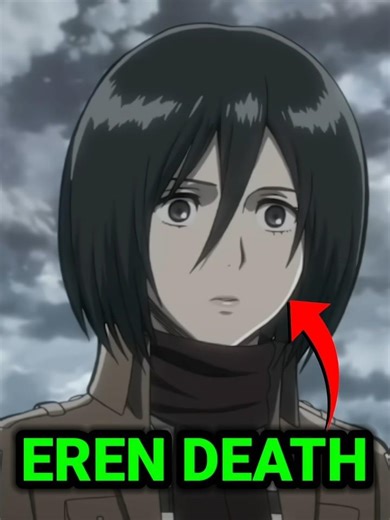 Why Mikasa Cried For Armin But Not For Eren #attackontitan #erenyeager #anime