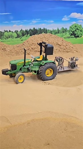 Handmade RC Tractor… Massive Strength! 🤯🚜 #RCTractor #ToyTractor #TrendingShorts”